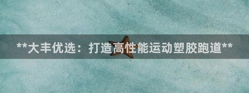 尊龙z6官网：**大丰优选：打造高性能运动塑胶跑道*