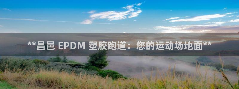 尊龙用现金娱乐一下下载旧：**昌邑 EPDM 塑胶跑道：您的运动场地面**