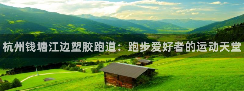 ag尊龙凯时官网：杭州钱塘江边塑胶跑道：跑步爱好者的