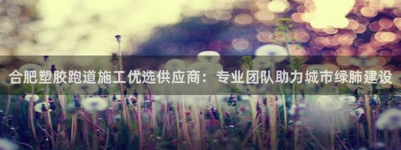 尊龙凯时网站首页手机登录：合肥塑胶跑道施工优选供应商：专业团